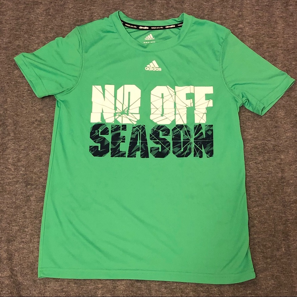 🔴 Adidas No Off Season Climalite T-Shirt - Picture 1 of 7